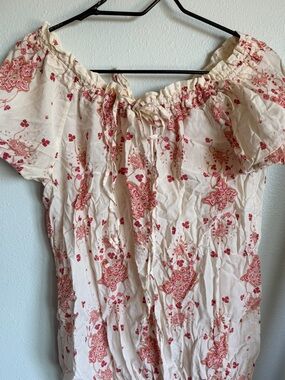 Patagonia Organic Cotton Peasant Top, size medium